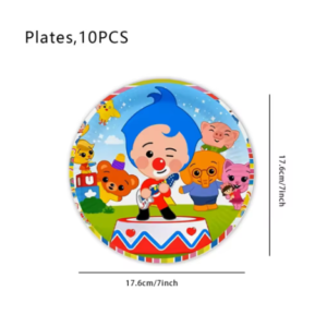 Pack 10  Platos PlimPlim