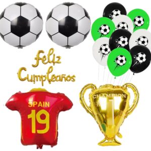 Set de Globos Feliz Cumpleaños Futbol (España)