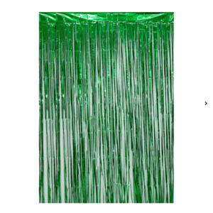 Cortina de cumpleaños 1Mx3M Verde