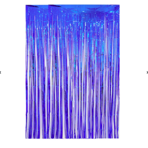 Cortina de cumpleaños 1Mx3M Azul