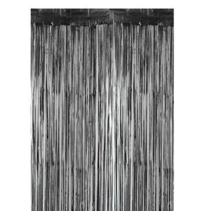 Cortina de cumpleaños 1Mx3M Negra