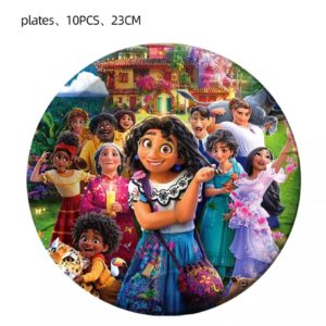 Pack de 10 Platos (Encanto)