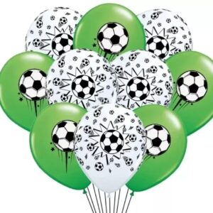 Pack 12 Globos Látex Futbol