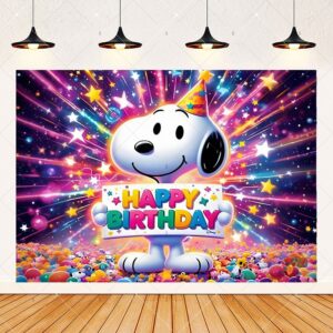 Fondo telon Decorativo Snoopy