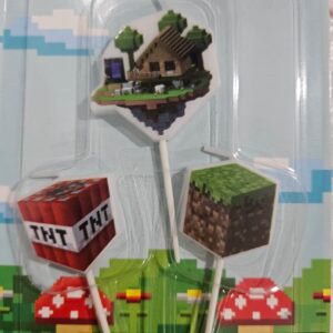 Velas de Cumpleaños Minecraf