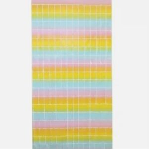 Cortina de cumpleaños 1Mx2M Multicolor