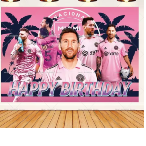 Fondo telón decorativo Futbol messi