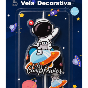 Vela Decorativa Astronauta