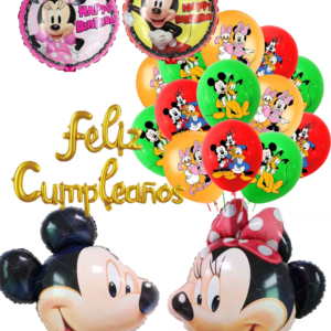 Set Globos Decorativo Mickey Mouse 2