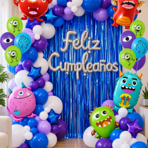 Kit Globos Decoración Monster inc