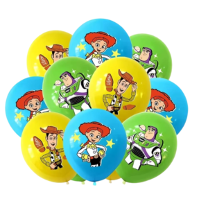 Pack 12 Globos Látex Toy Story 2