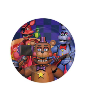 Pack 10 platos Decorativos Fnaf