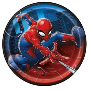 Pack 10 platos Decorativos Spiderman