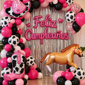 Kit Globos Decoración Vaquera
