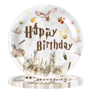 Pack 10 Platos Decorativos  Harry Potter